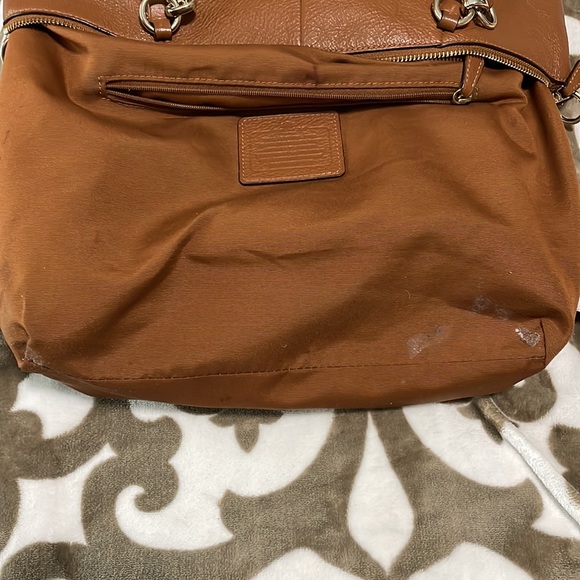 COACH Tan Leather Sofia Satchel - Picture 10 of 11